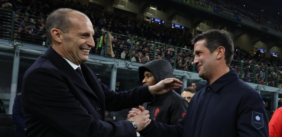 Grande partita Serie A; Duel 2 pelatih muda dan tua