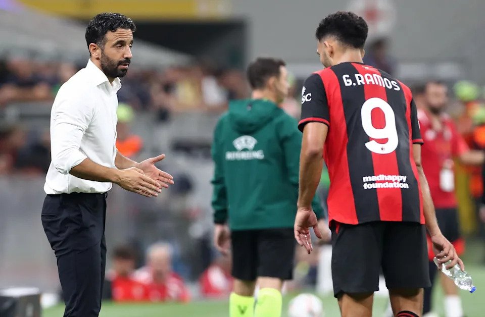 Ruben Amorim di AC Milan