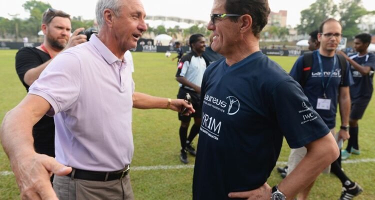 Fabio Capello - Johan Cruyff - el confidencial Fabio Capello dan dendam kesumat pada Johan Cruyff