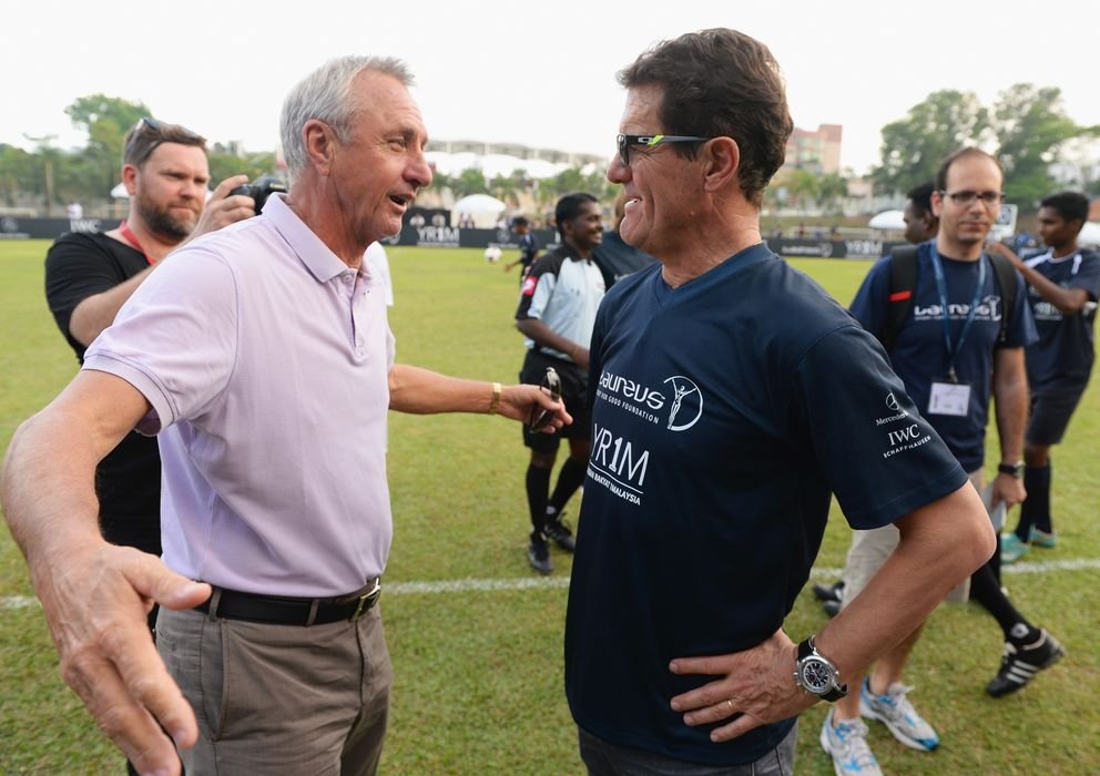 Fabio Capello dan dendam kesumat pada Johan Cruyff